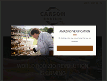 Tablet Screenshot of carsonrodizio.com